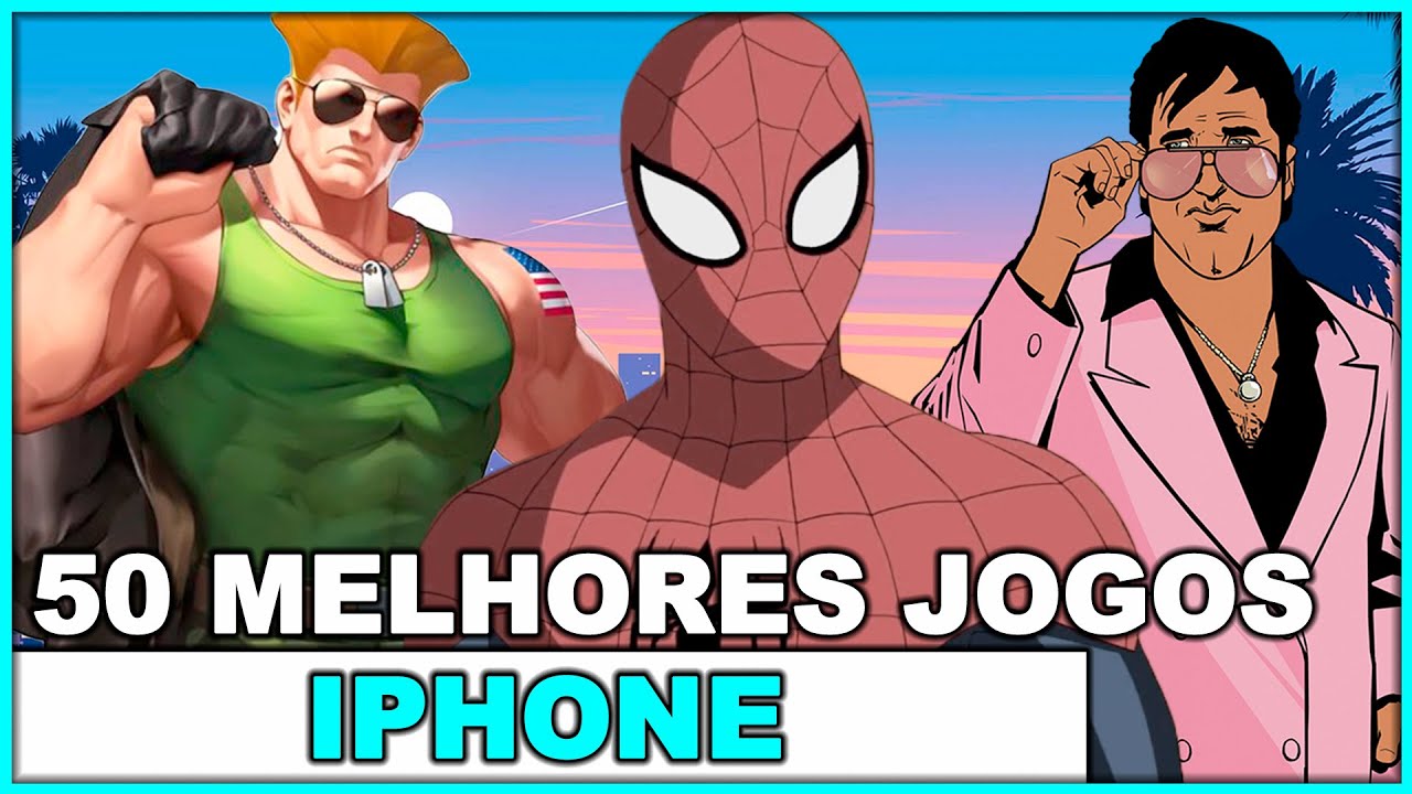 OS 50 MELHORES JOGOS PARA IPHONE EM 2025