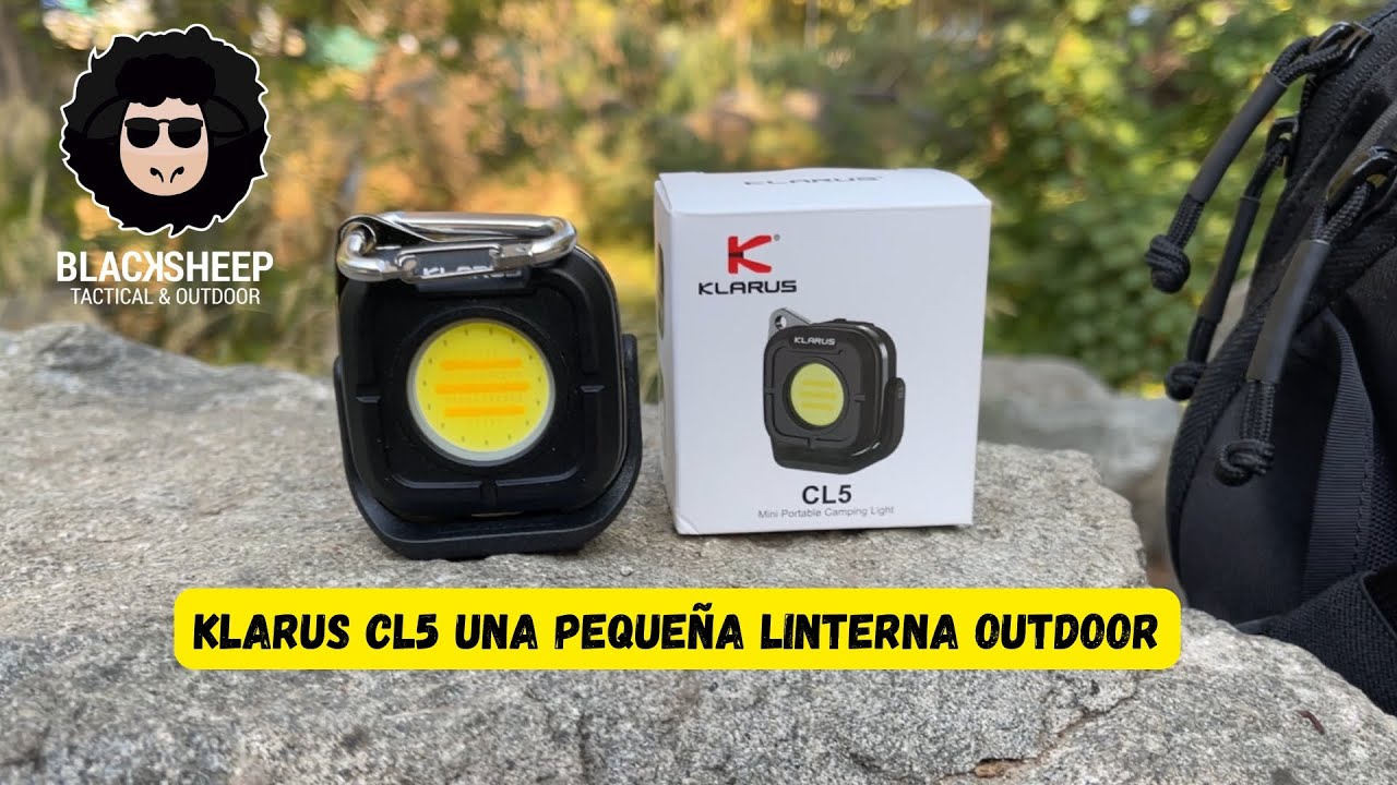 Klarus Cl5 Una pequeña linterna multiuso y para emergencia