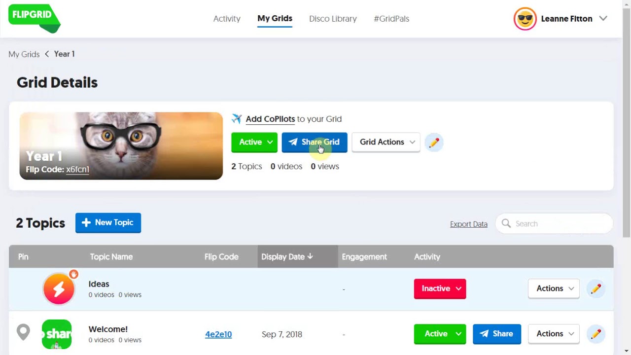 Flipgrid: a video discussion platform