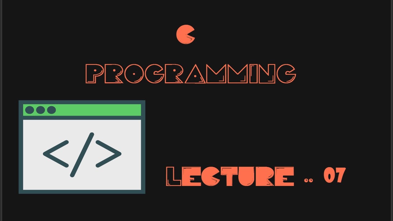 07 - C Programming (Input Methods)