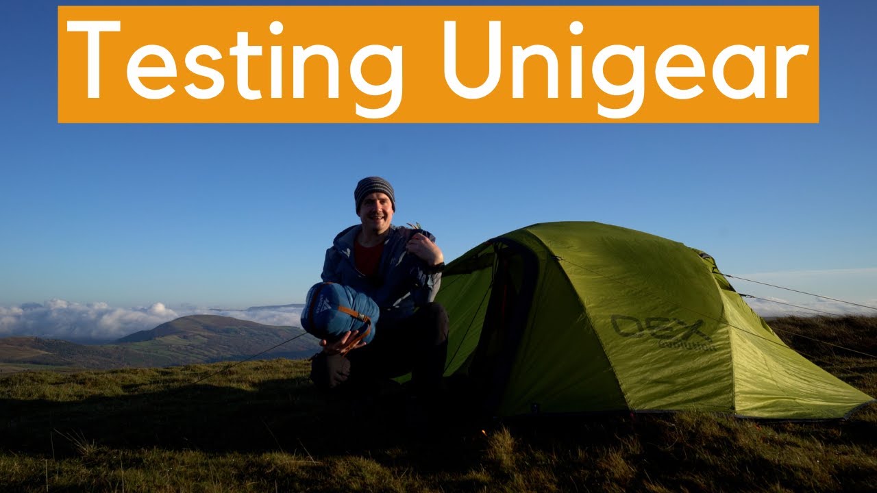 Unigear Camfy Trail -1c sleeping bag and Camfy P3 air mat review