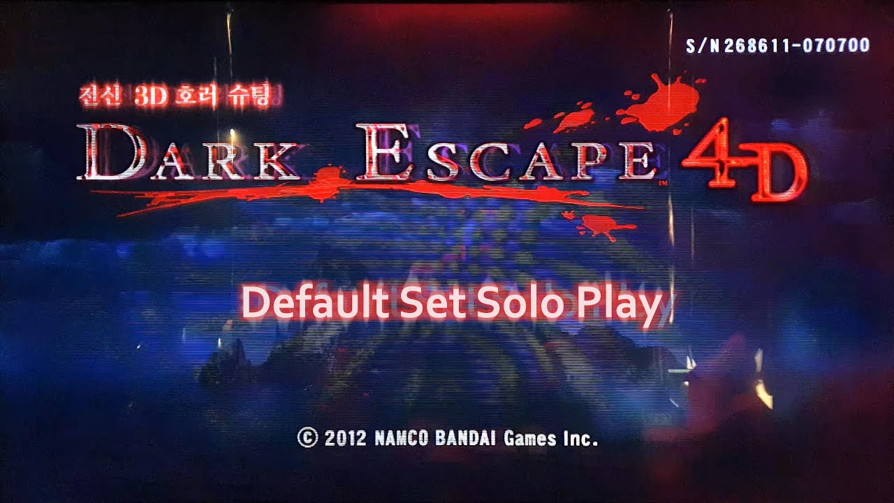 (4K Remake) Dark Escape 4D (Default set) FORMER World Record Solo Play