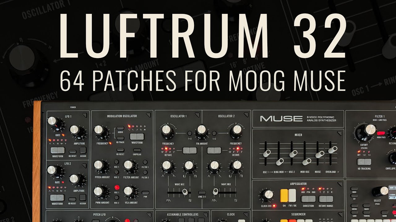 Moog Muse Patches by Luftrum
