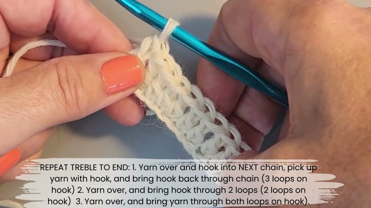 Autumn Bliss Crochet Scarf How To