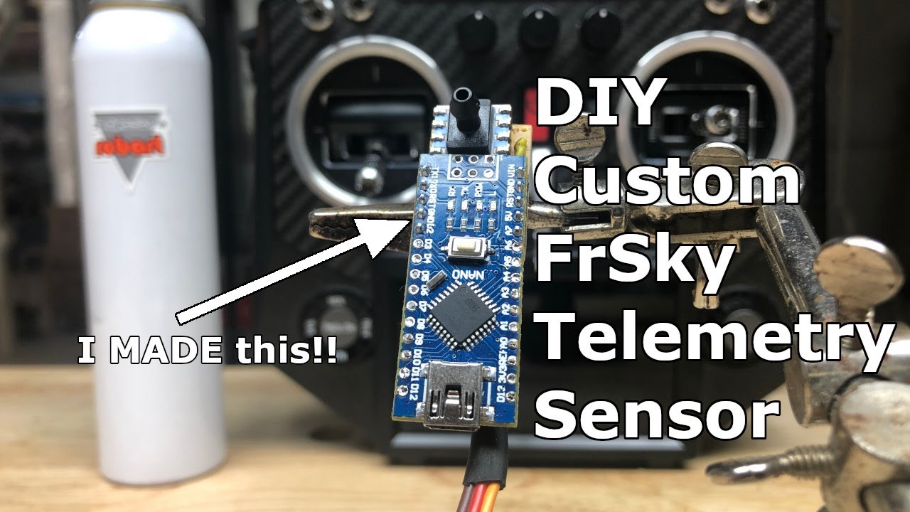 I BUILT My Own CUSTOM Telemetry Sensor: Here's how YOU do it!!