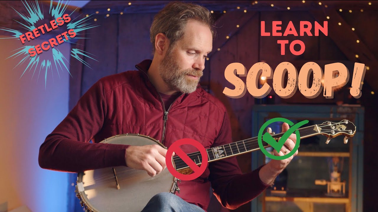 Fretless Friendly: Scooping Notes on Your Banjo