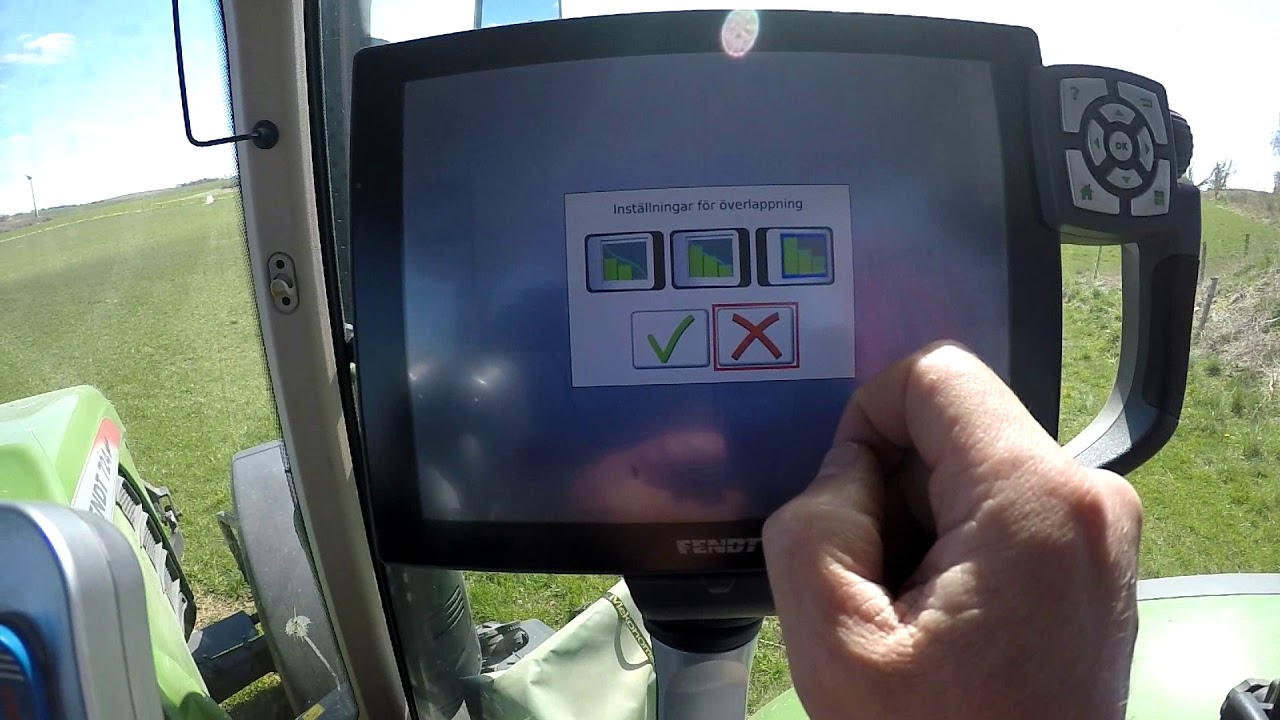 Fendt Variotronic och Varioguide inst&auml;llningar