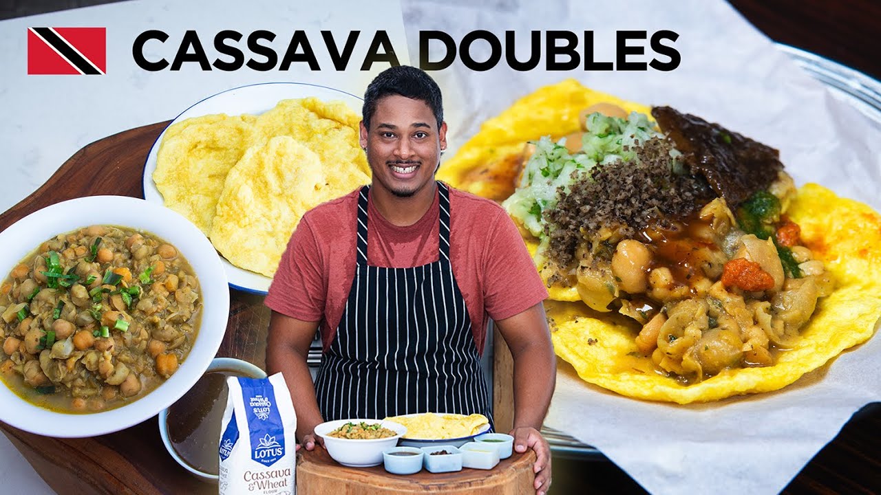 Cassava Doubles Recipe by Chef Shaun 🇹🇹 Foodie Nation