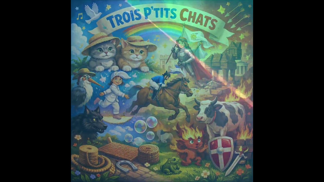 Trois petits chats.Remix 2026. By DJ Truckoeur.