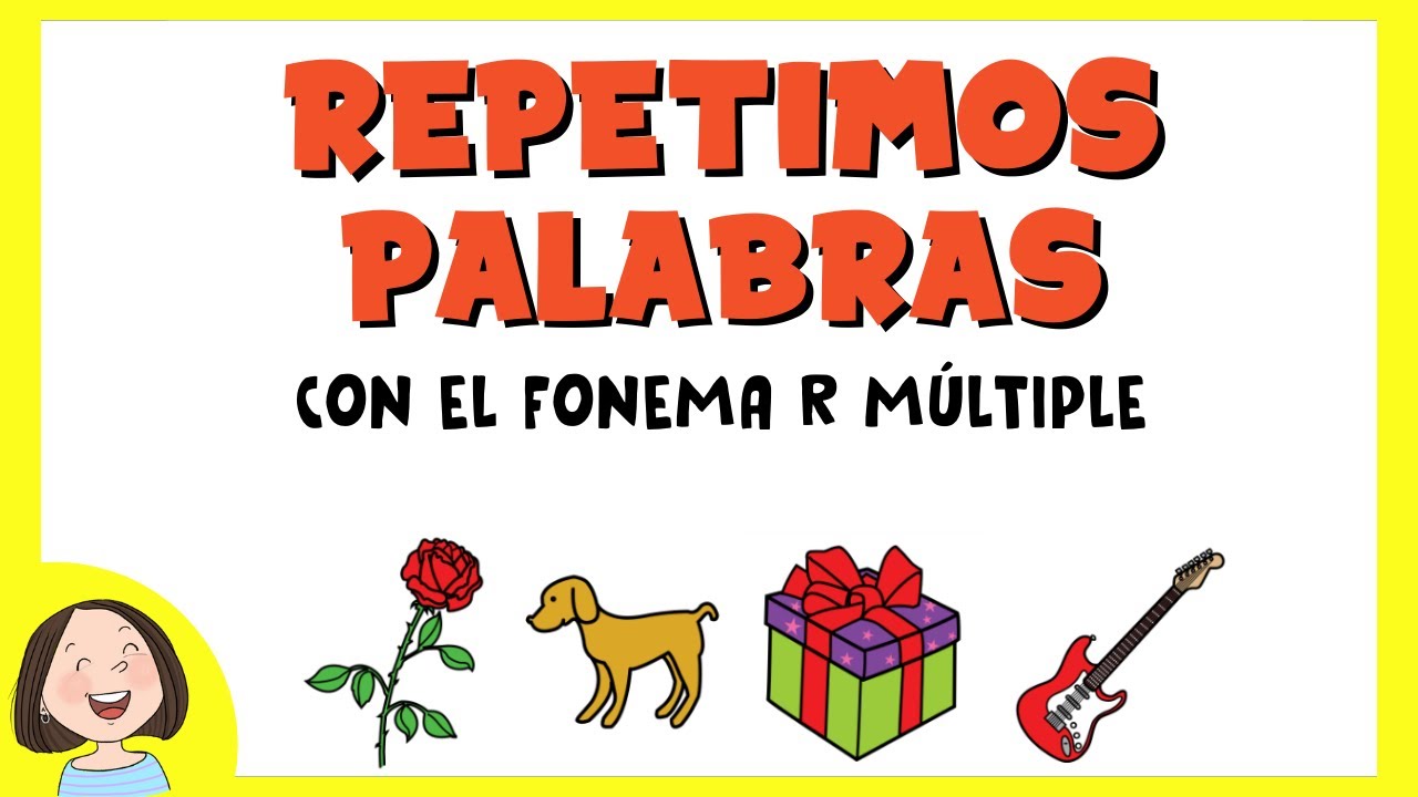 Repetimos palabras con erre.