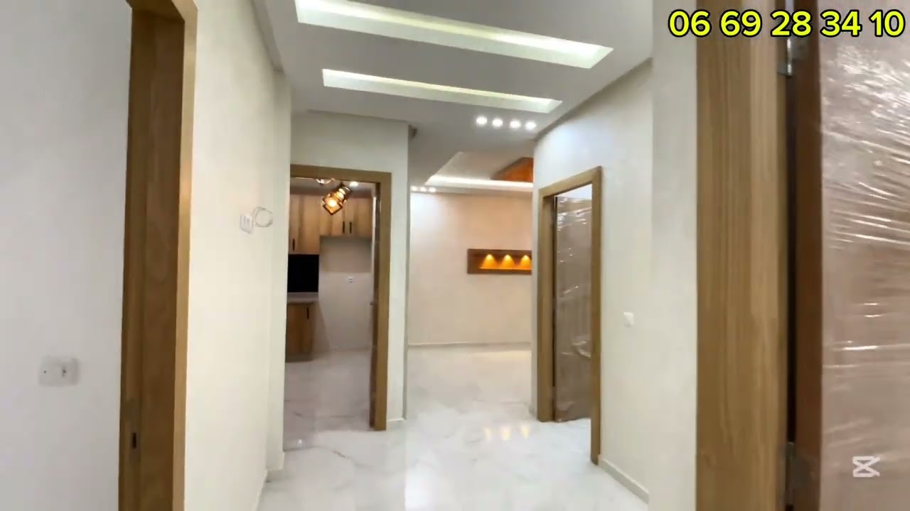 شقق@فاخرة 3غرف+لاكور طابق 1 تتميز بتصميم احترافي رائع مؤهلة لدعم سكن بأثمنة مناسبة مهدية القنيطرة