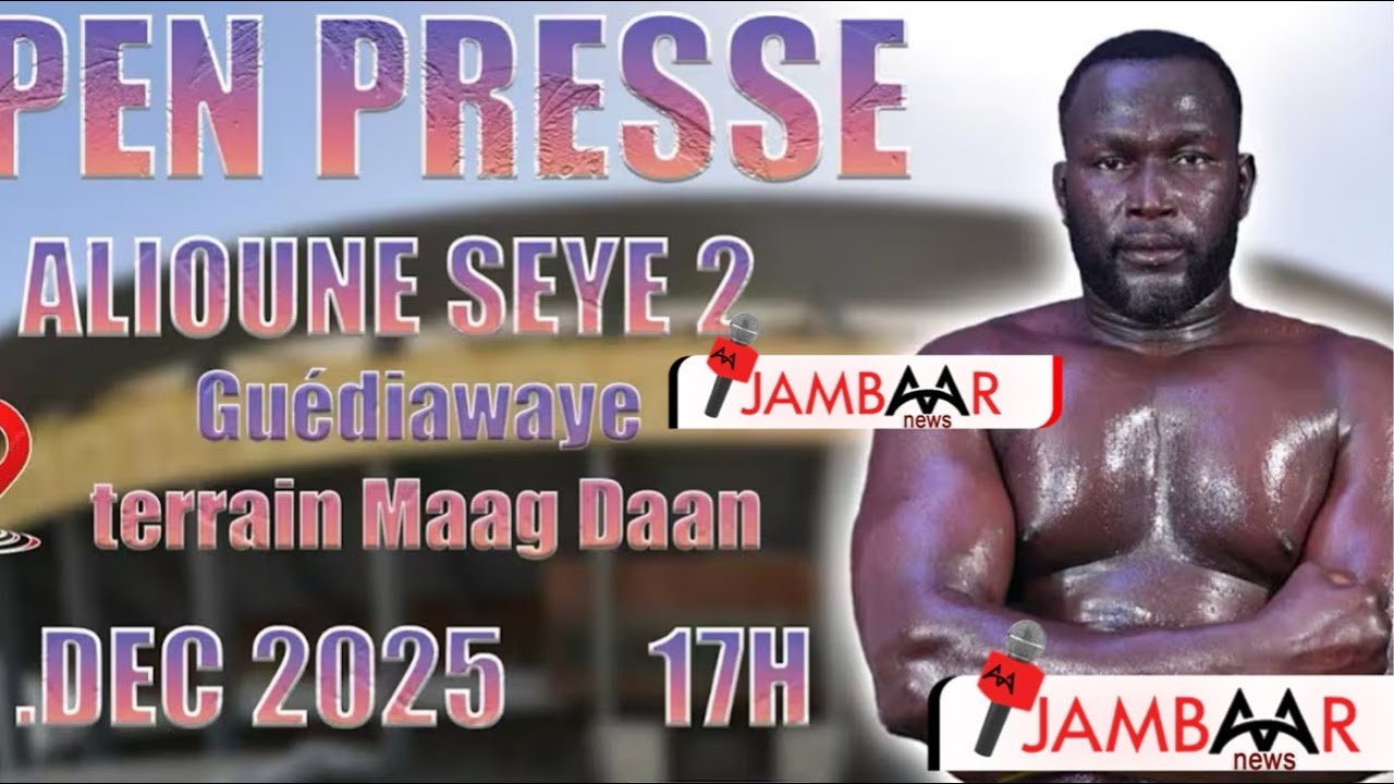 DRECT 🔴Open PRESSE ALIOUNE SEYE 2 JOURNEE gaston PROD..