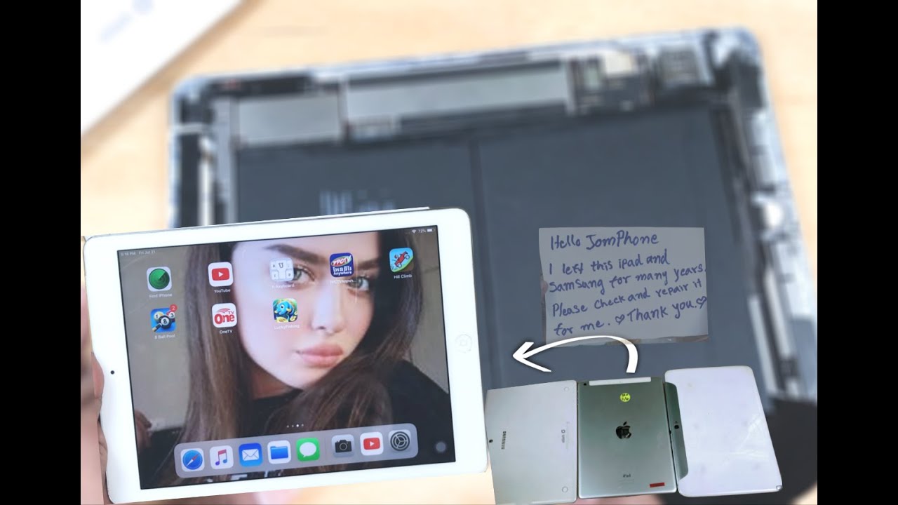 Restoration iPad and Samsung Galaxy Tab Leave for many years