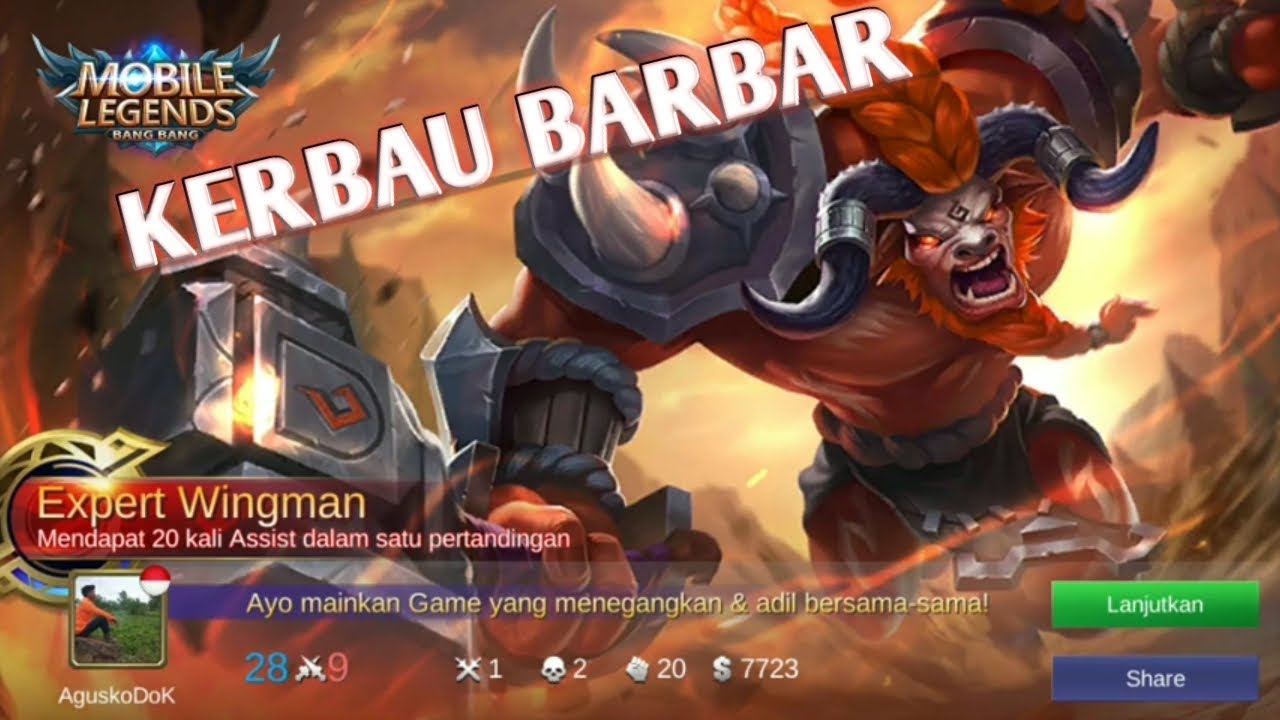 MINO SI KERBAU BARBAR !! MUSUH GA DIKASIH NAFAS