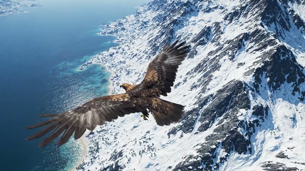 eagle flying video #ai #viral #shorts #firstshortvideo