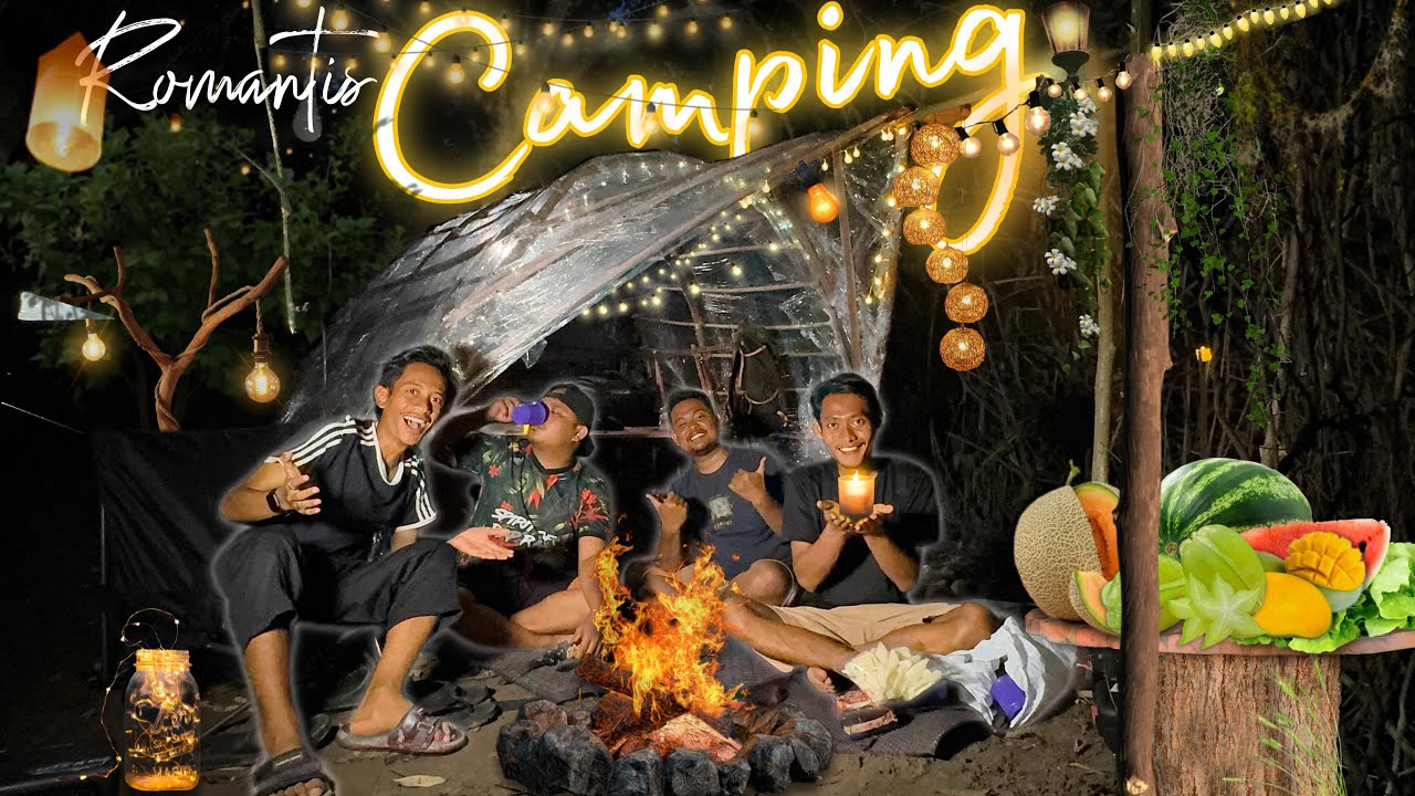 CAMPING ROMANTIS DI SHELTER PLASTIK MALAM JUMAT SURO PALING SERU