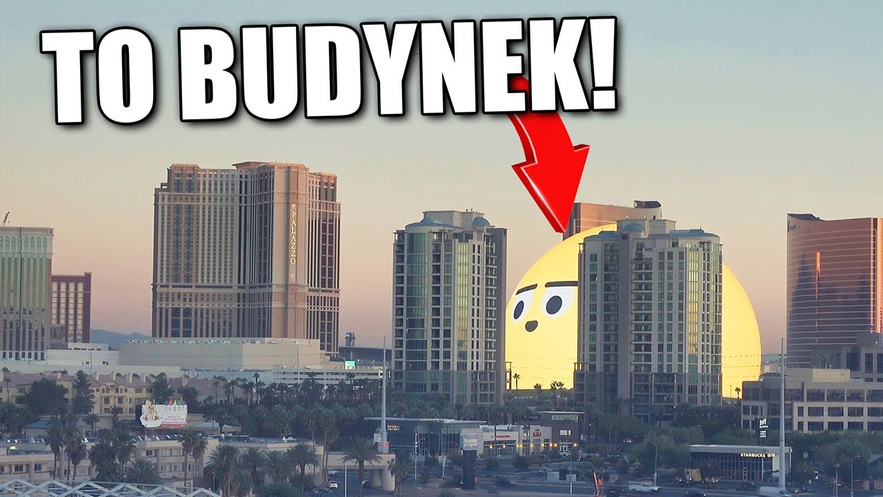 Największa na Ziemi KULA - Ekran 🤯 MSG Las Vegas Sphere - Byłem zobaczyć, dzień przed otwarciem
