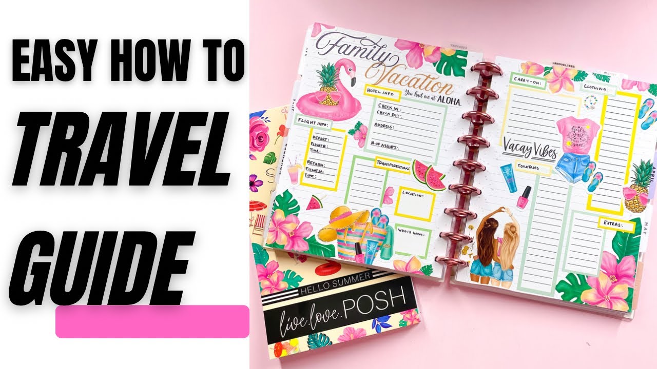 NEW Hello Summer from Live Love Posh | How to create an easy Travel Guide