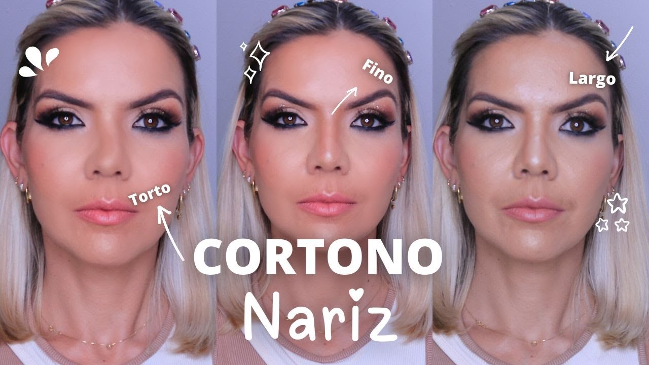 Como fazer contorno no nariz de forma simples e fácil [ passo a passo ]