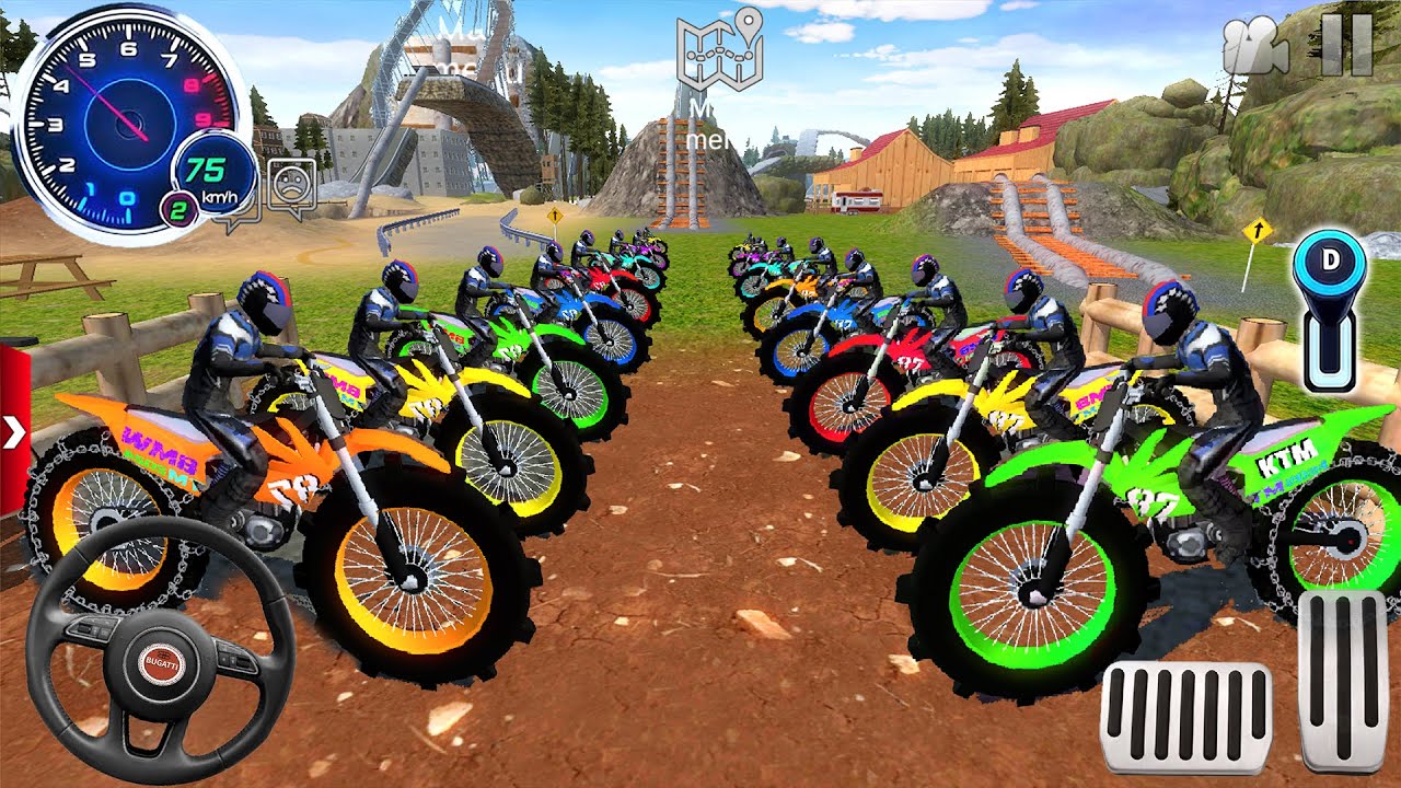 Juego de Motos - Extreme Speed Motor Bikes Driving Offroad #2 - Extrema de Motocicletas Gameplay