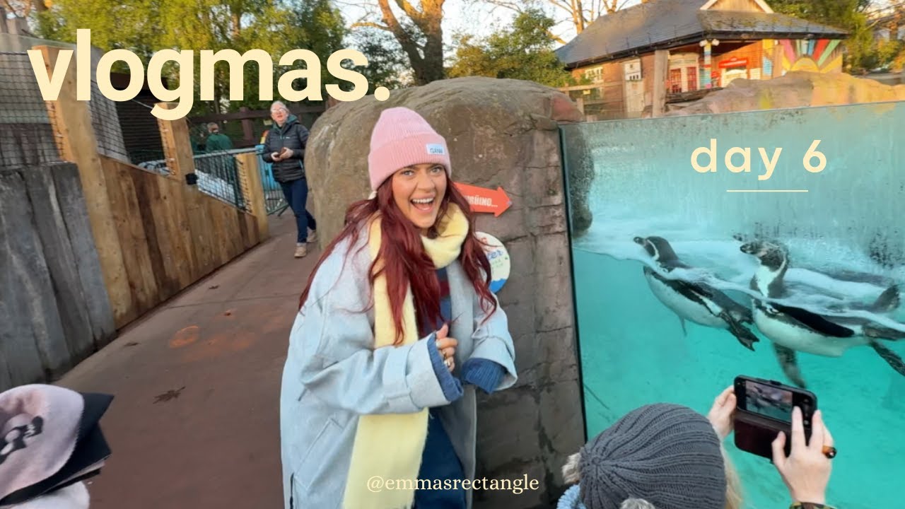 the best day. let's go for a sleepover at the zoo! VLOGMAS DAY 6  EmmasRectangle
