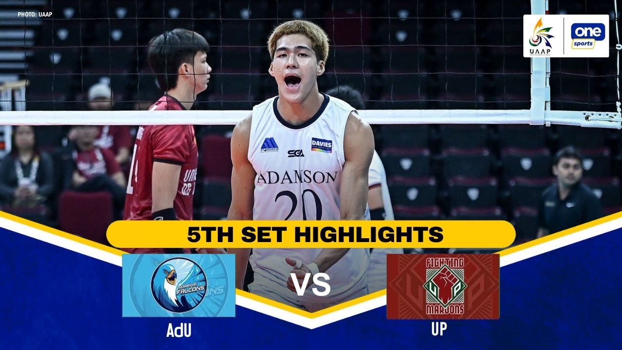 AdU vs UP | SET 5 HIGHLIGHTS | UAAP SEASON 88 MEN&rsquo;S VOLLEYBALL | MAR 15, 2026