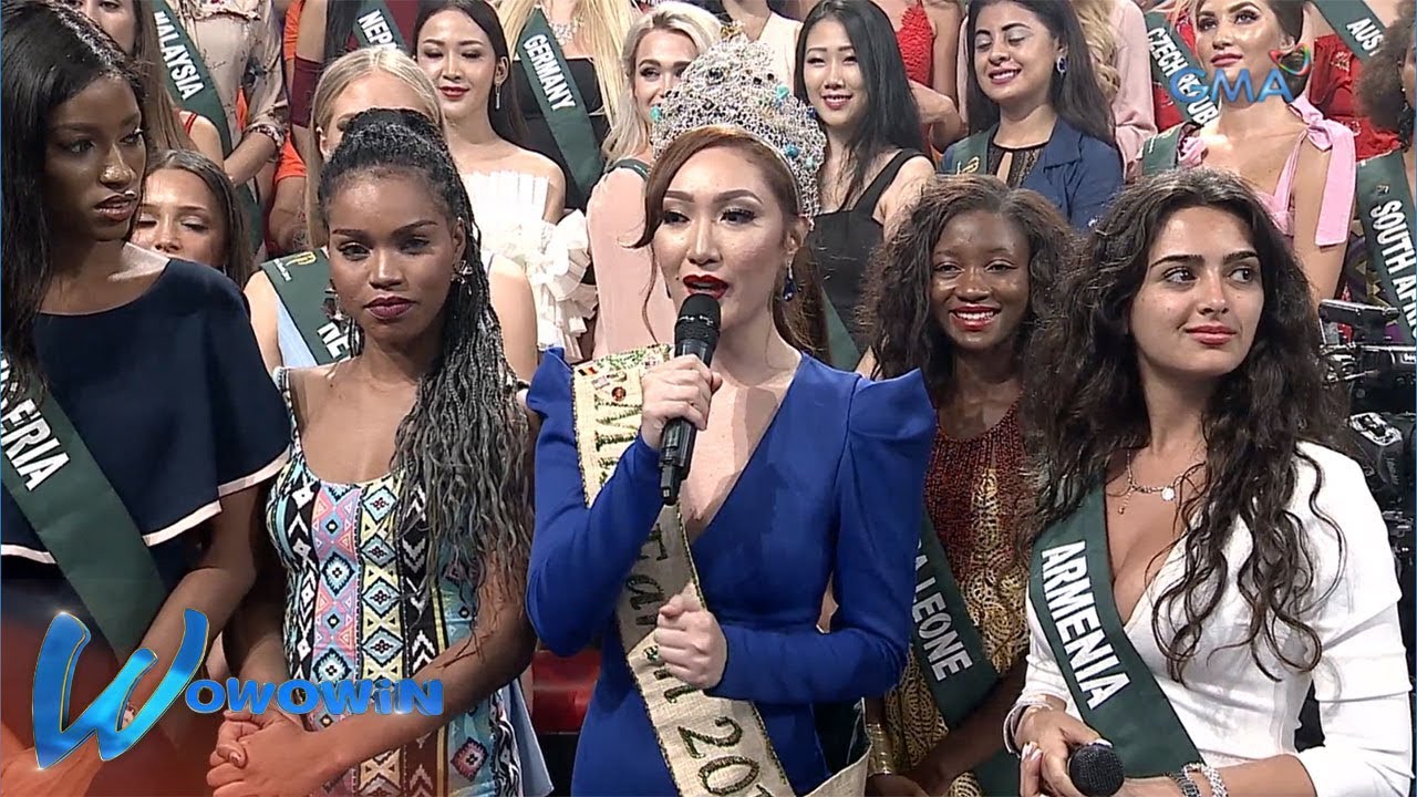 Wowowin: Miss Earth 2018 candidates, inilahad ang kanilang adbokasiya
