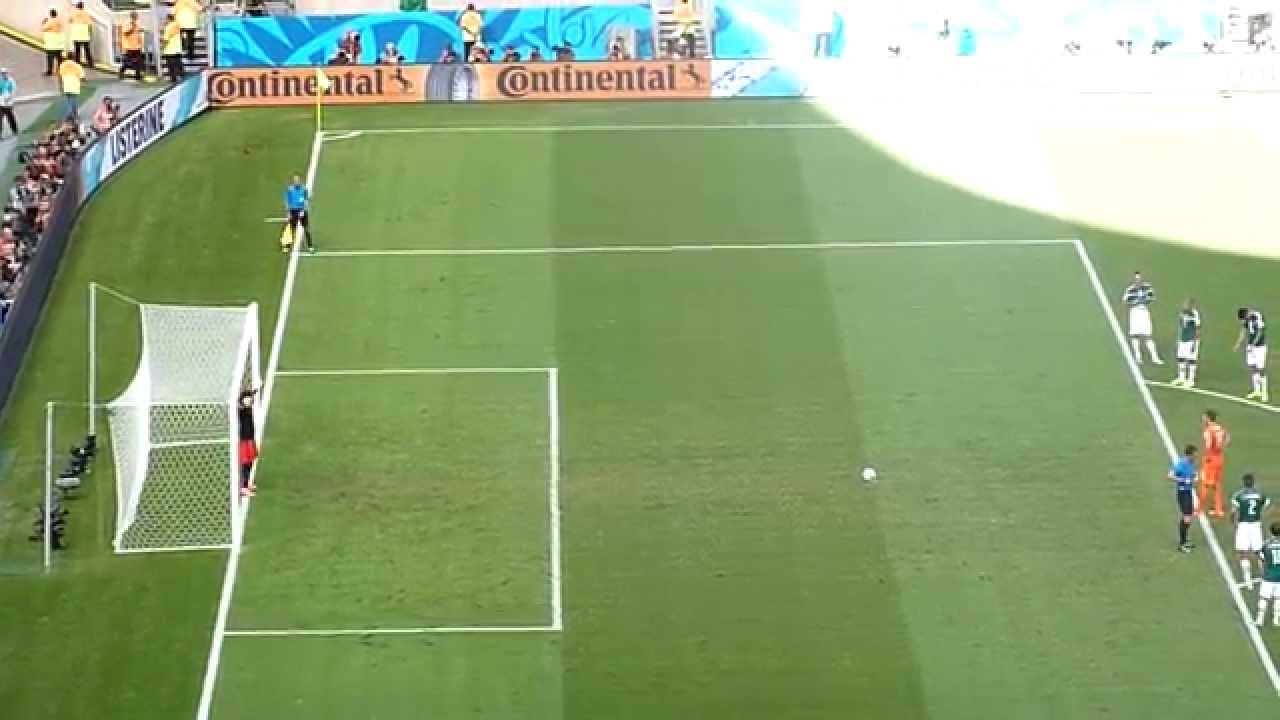 de penalty goal van Huntelaar WK2014