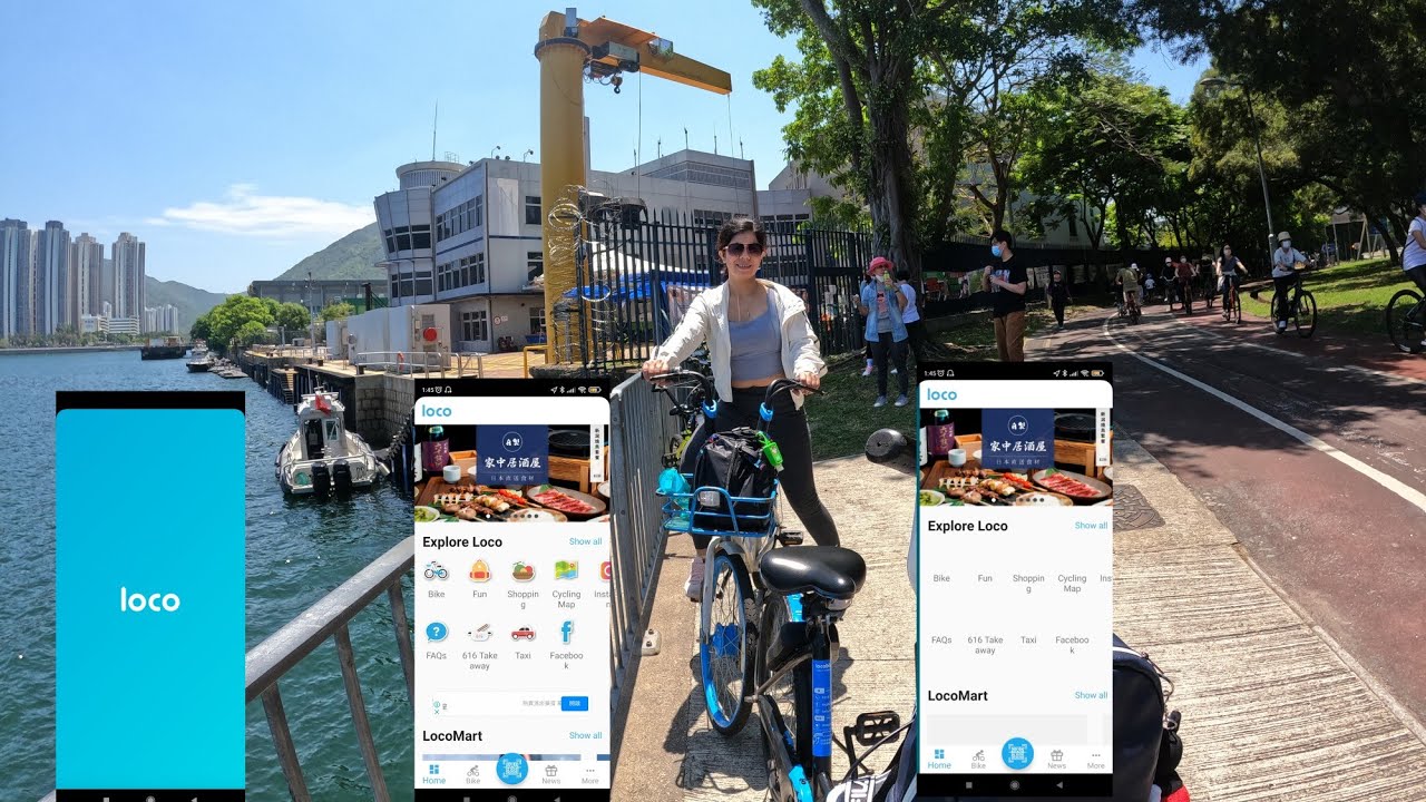 How to Rent loco bike Use the loco application || Part 1 Biking Adventure || Rhuby Channel