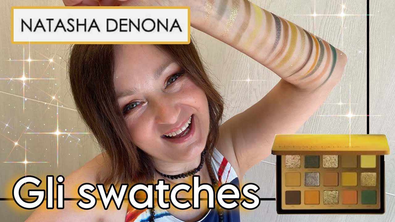🧡 YUCCA PALETTE - NATASHA DENONA 💛 tutti gli swatches | One B Queen