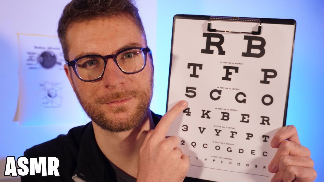 [🇮🇹 ASMR] EYE EXAM 👁️ - Extra Realistic Roleplay