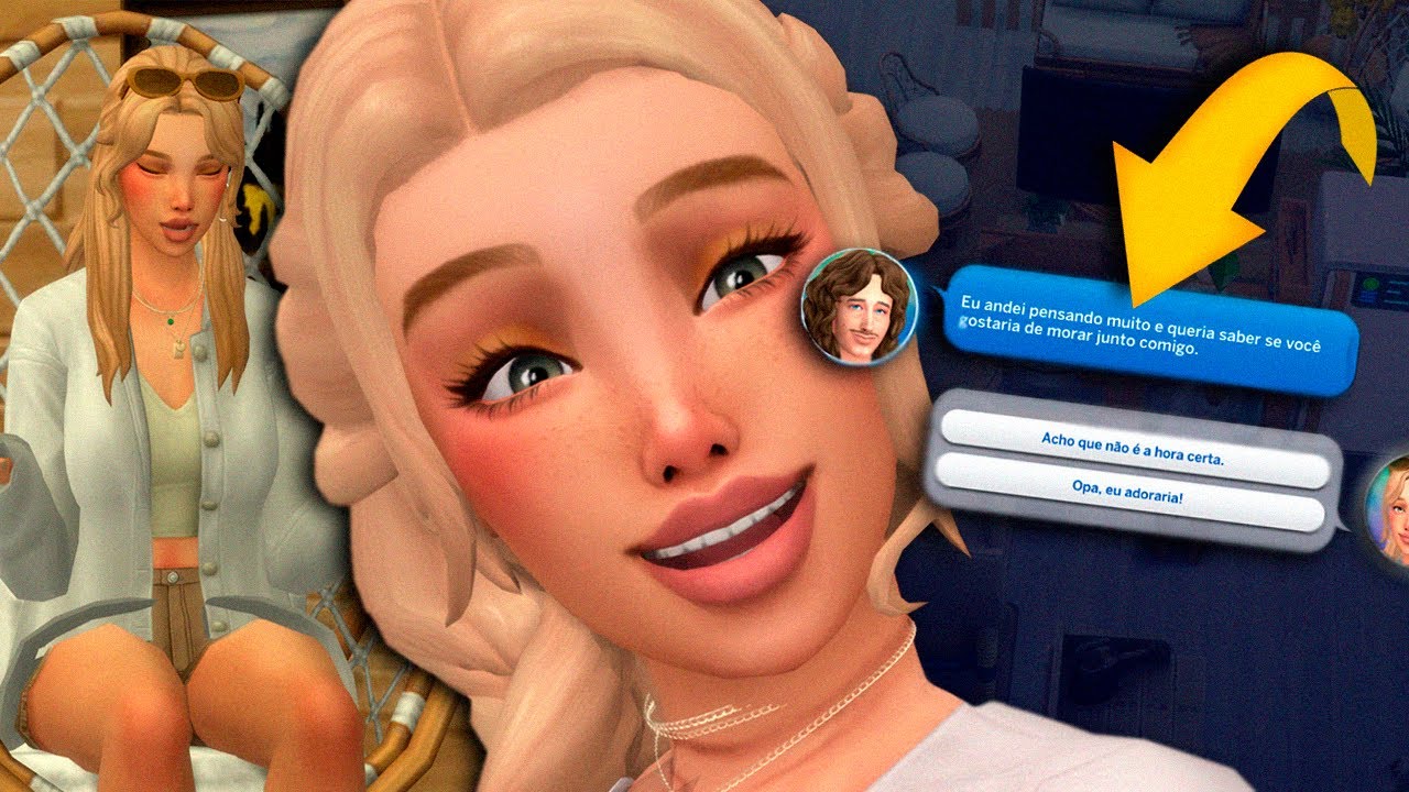 em busca de CEM MIL SIMOLEONS nesse episódio + ele quer MORAR comigo! | The Sims 4