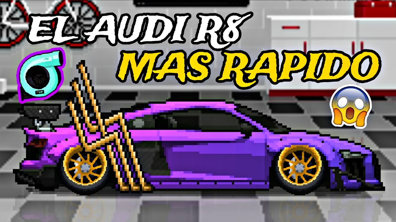 CONSTRUYENDO el Audi R8 TWIN TURBO más RÁPIDO del MUNDO 🔥 en Pixel Car Racer 