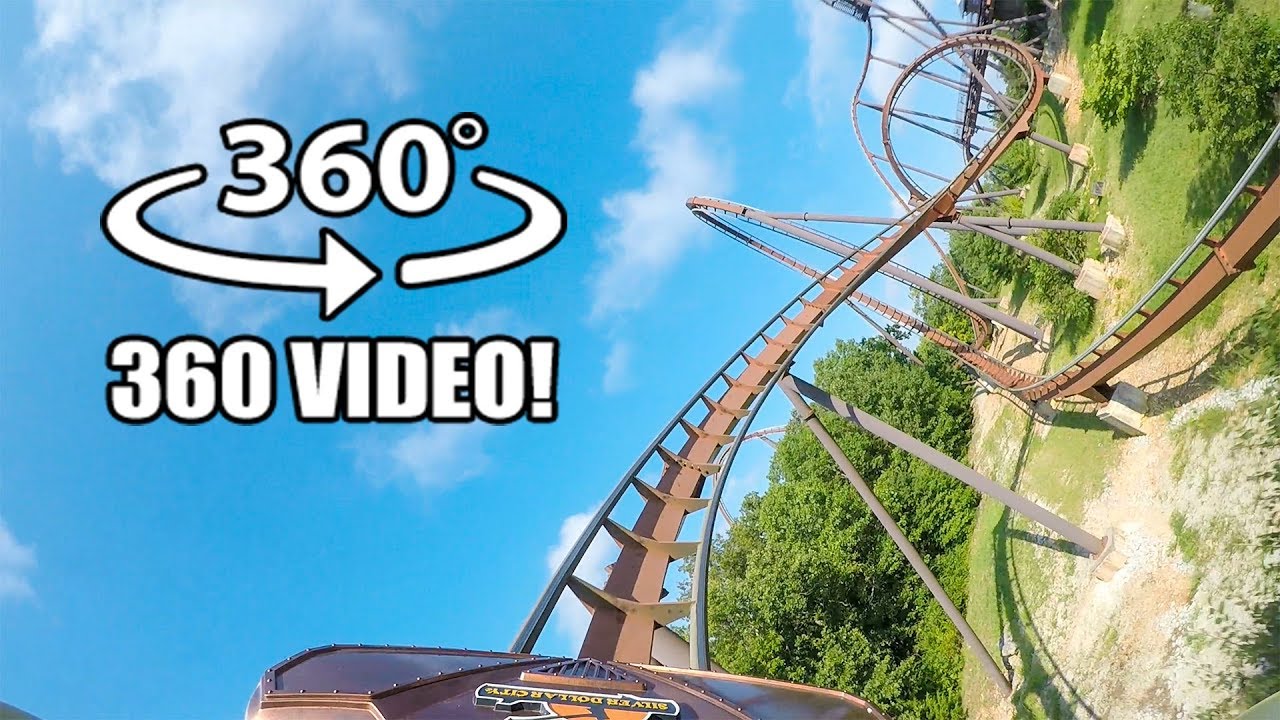 VR 360 Wildfire Roller Coaster Onride POV Silver Dollar City Branson MO