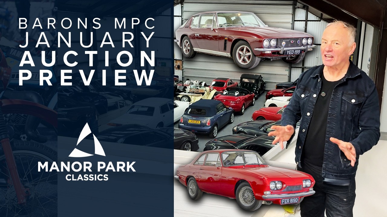 All the cars available at this weekends auction - Barons MPC South