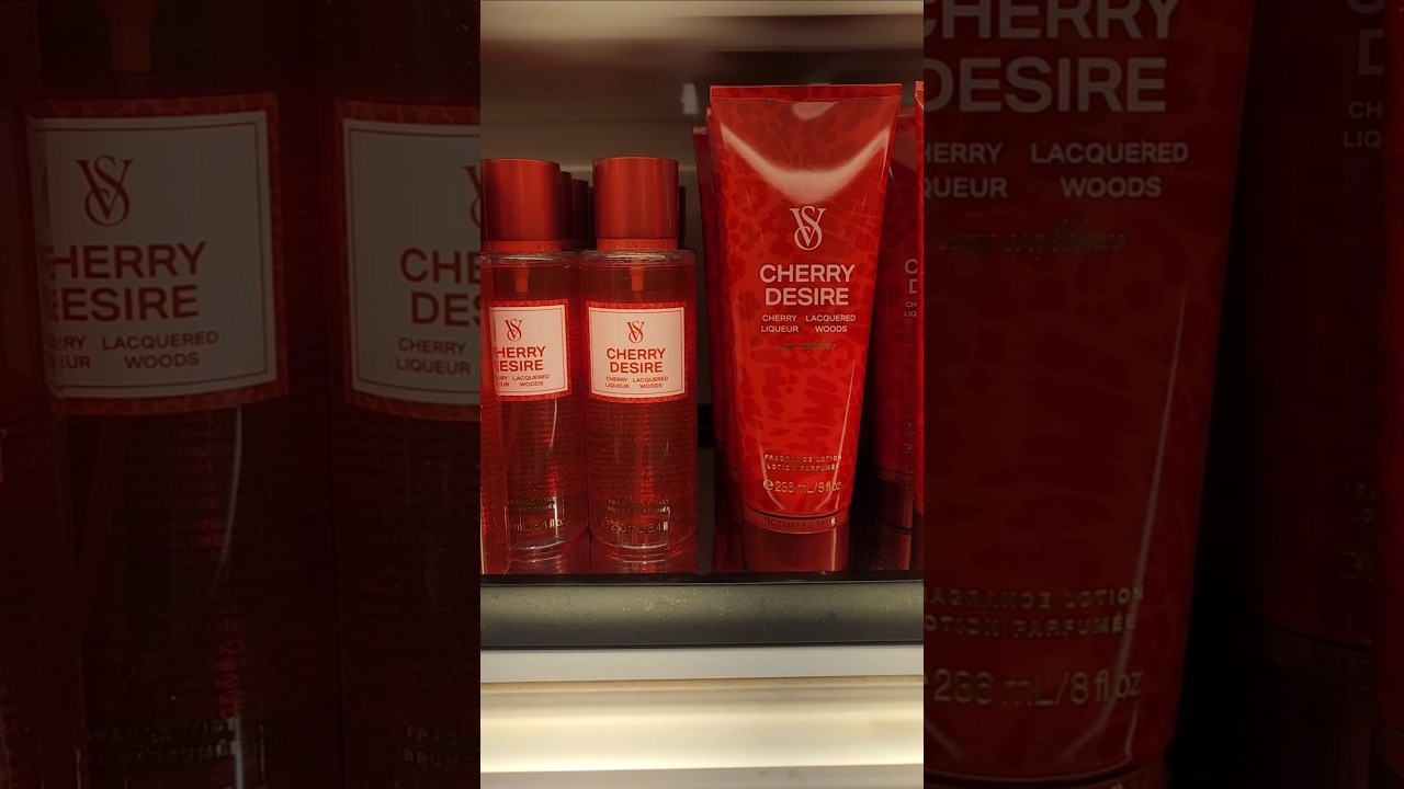 🍒👀 New Seductive VS Bodycare DROPPED #newrelease #victoriasecret #fragrance #shopping #today #shorts