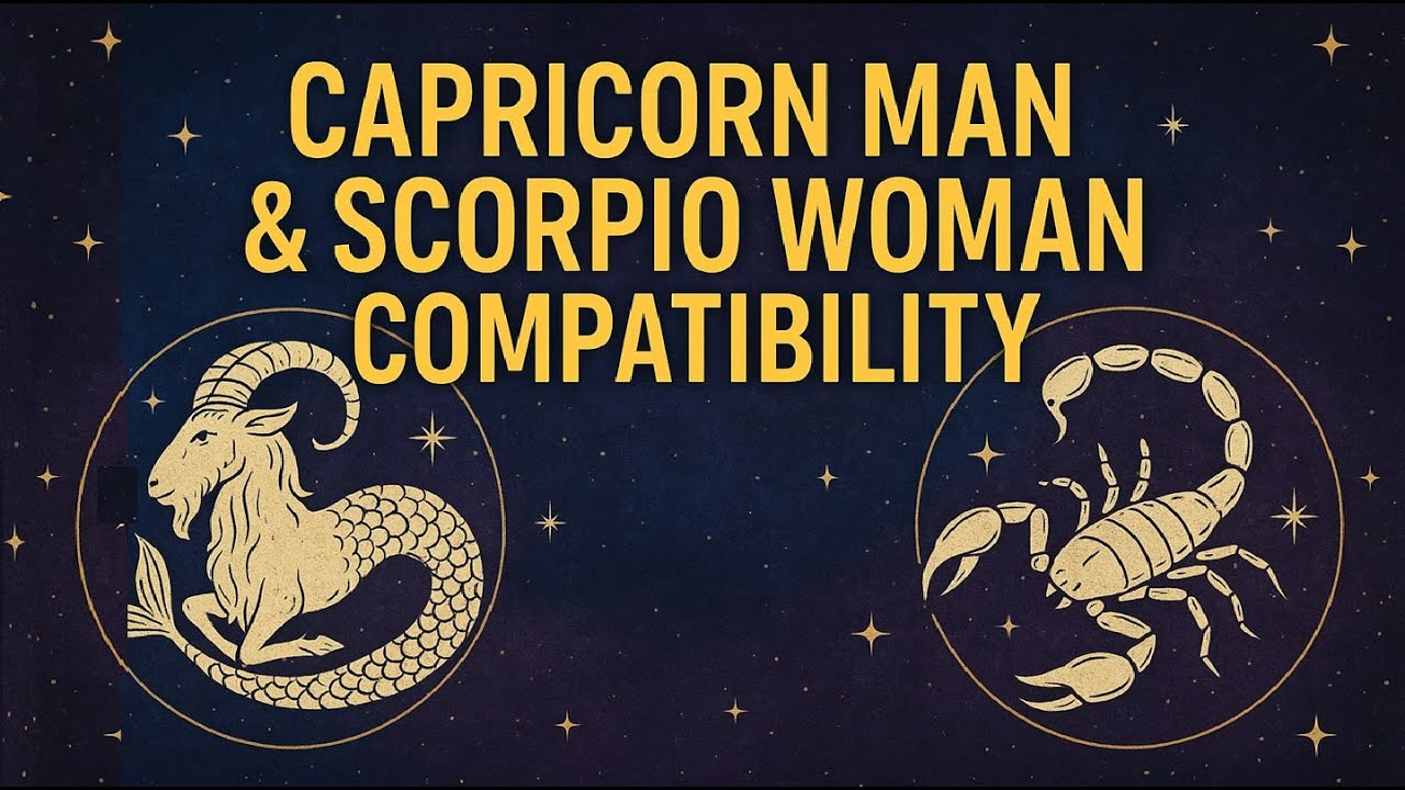 Capricorn Man & Scorpio Woman Compatibility: A Magnetic Match or Power Struggle?