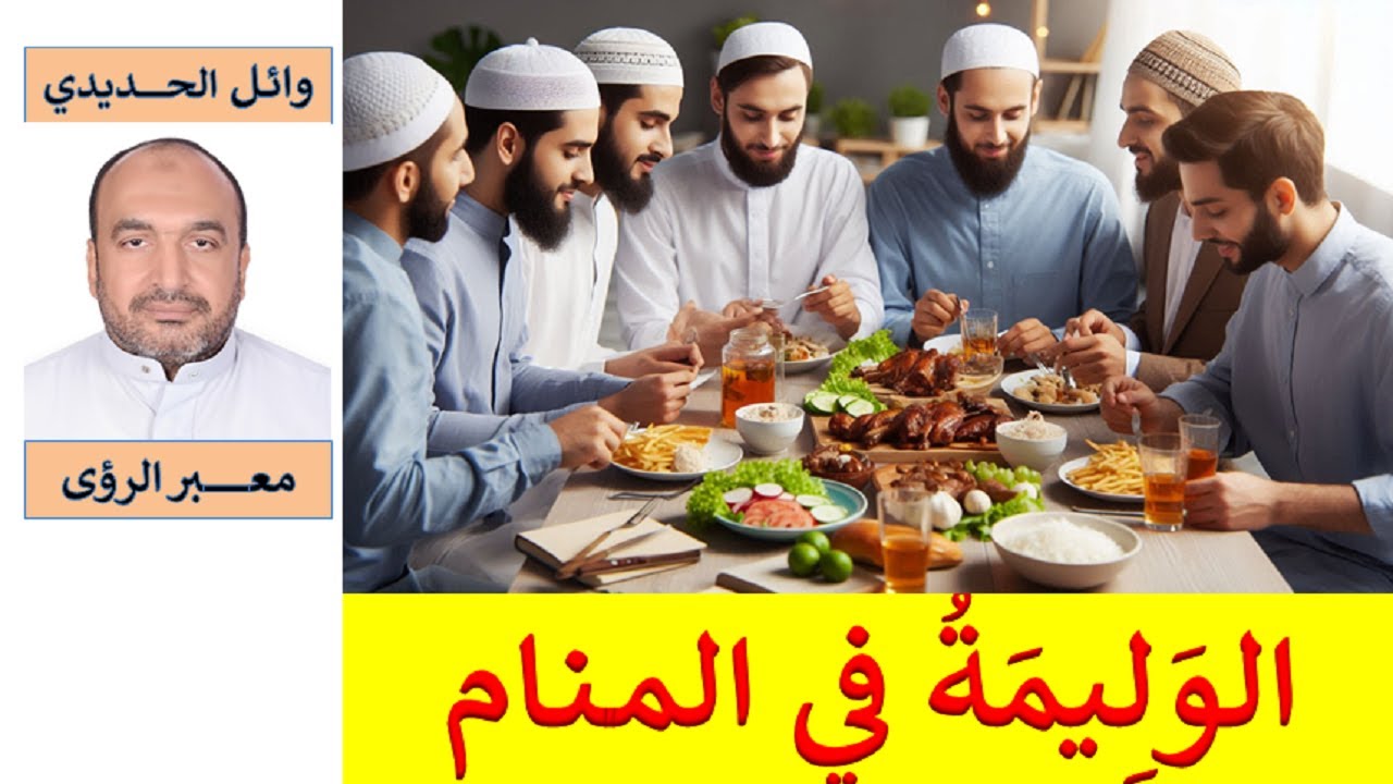 تفسير حلم الوليمة – العزومة في المنام/ الجزء الأول/ للمفسر: وائل الحديدي