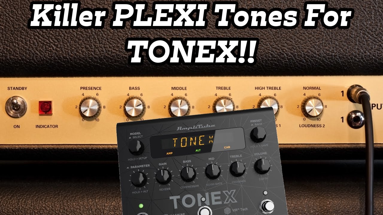 Marshall Studio Vintage Plexi Style Tones for Tonex??? YES PLEASE!!