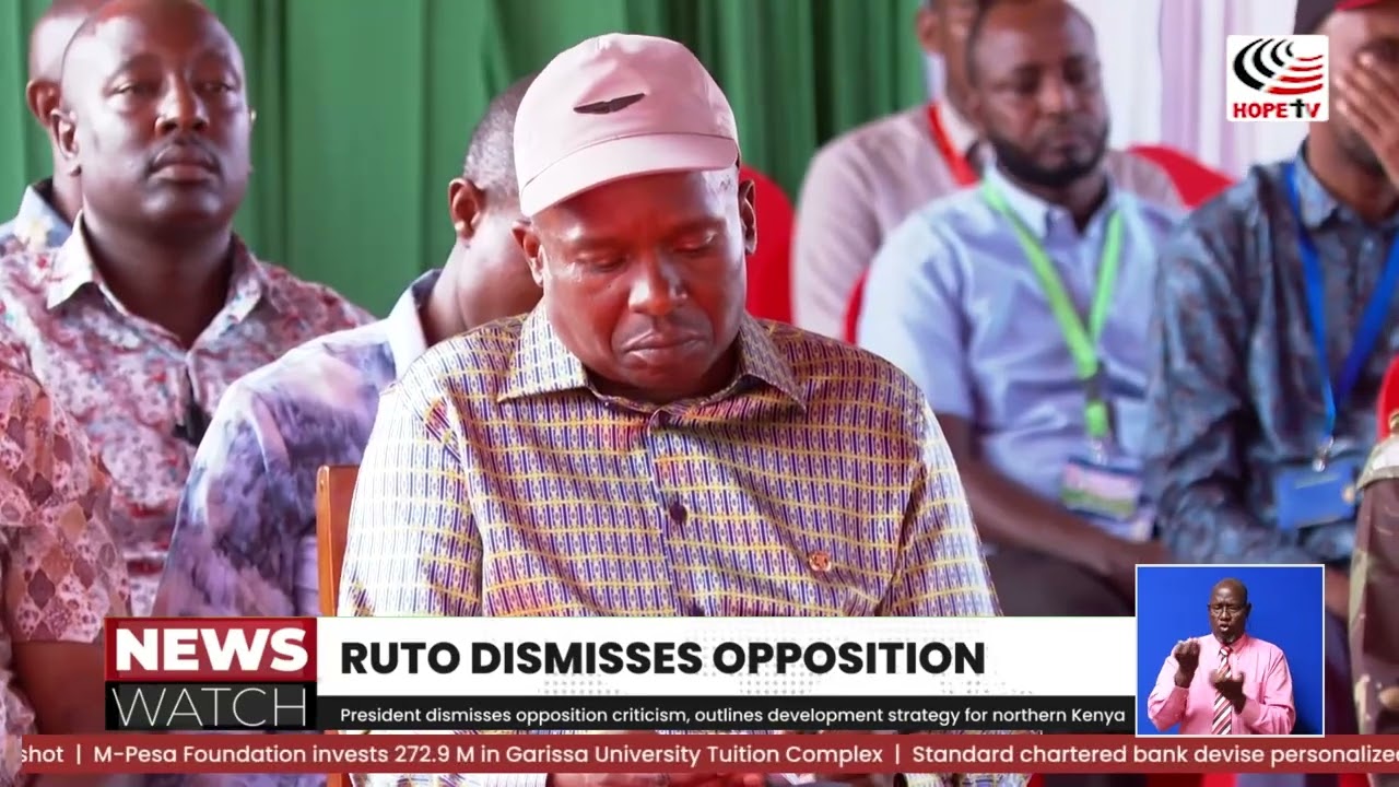 President dismisses opposition criticism, outlines security and development strategy in the North