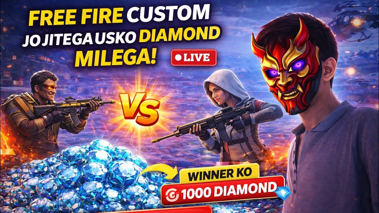 Pradeep Gamer 1M is live! free diamond 💎💎💎💎💎💎💎💎💎💎💎💎💎💎💎💎💎💎💎