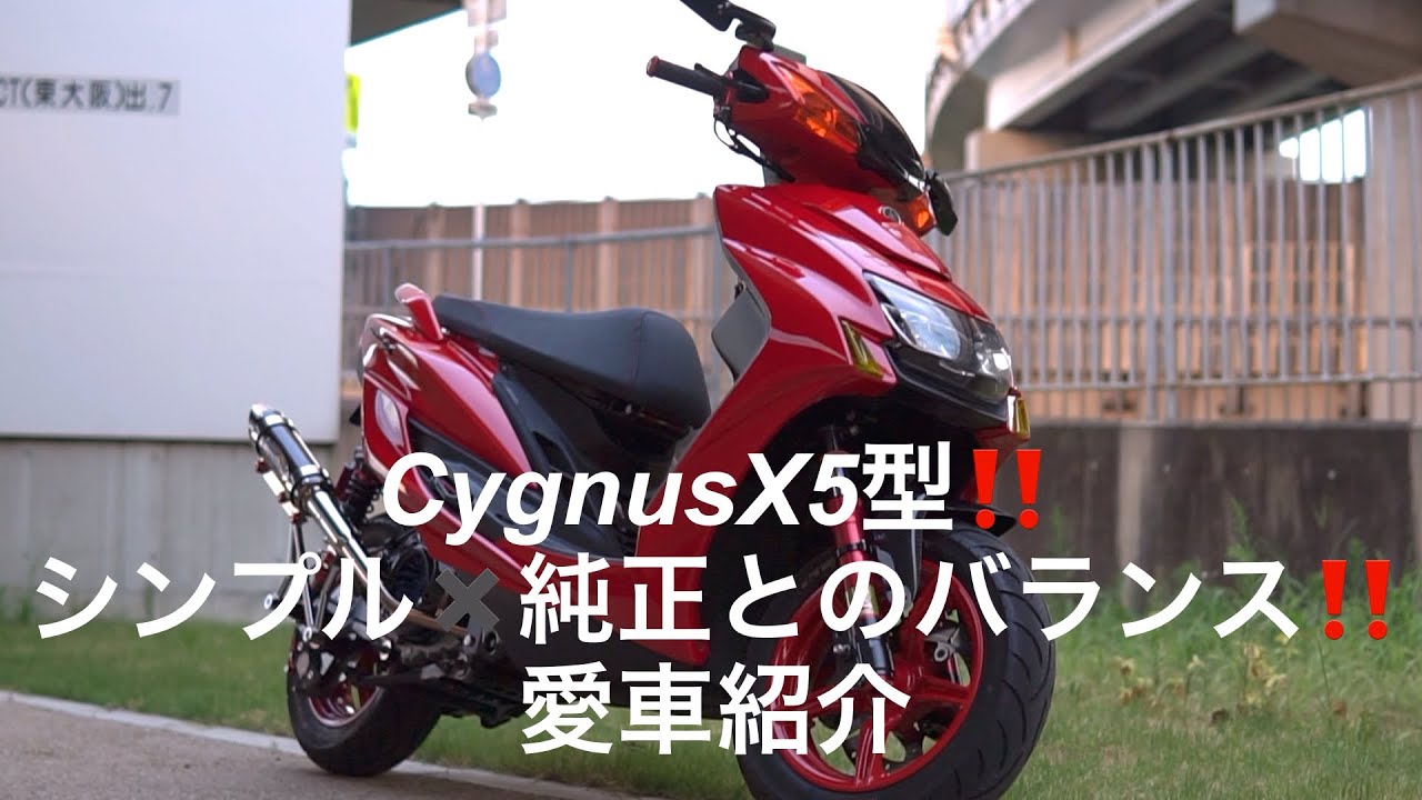 cygnusx5型‼️シンプルに情熱的な赤できめろ‼️