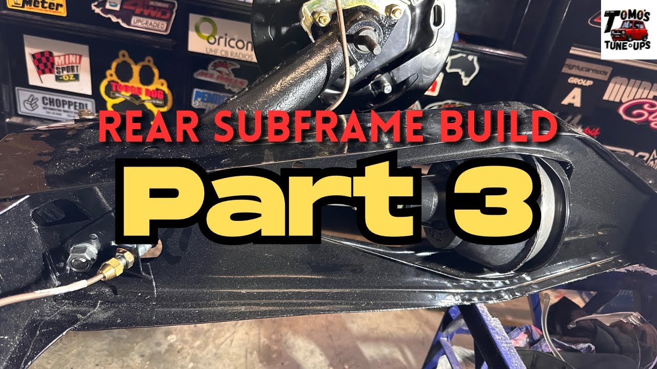 1275 Classic Mini - Rear suspension build - Part 3