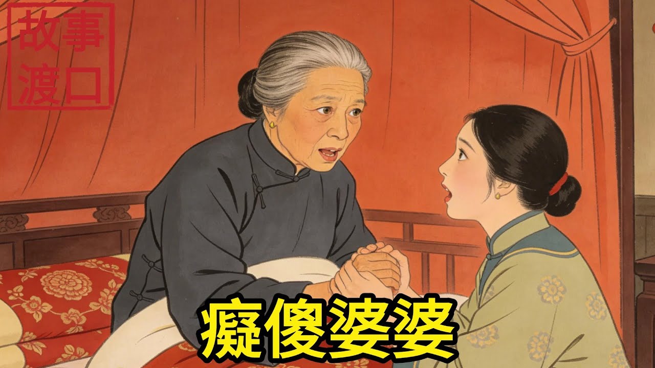 嫂子把癡傻婆婆推給我養，這天婆婆突然清醒，說床下有東西留給我，我去查看後直接楞在原地#民間故事#善有善報#爲人處世#故事分享
