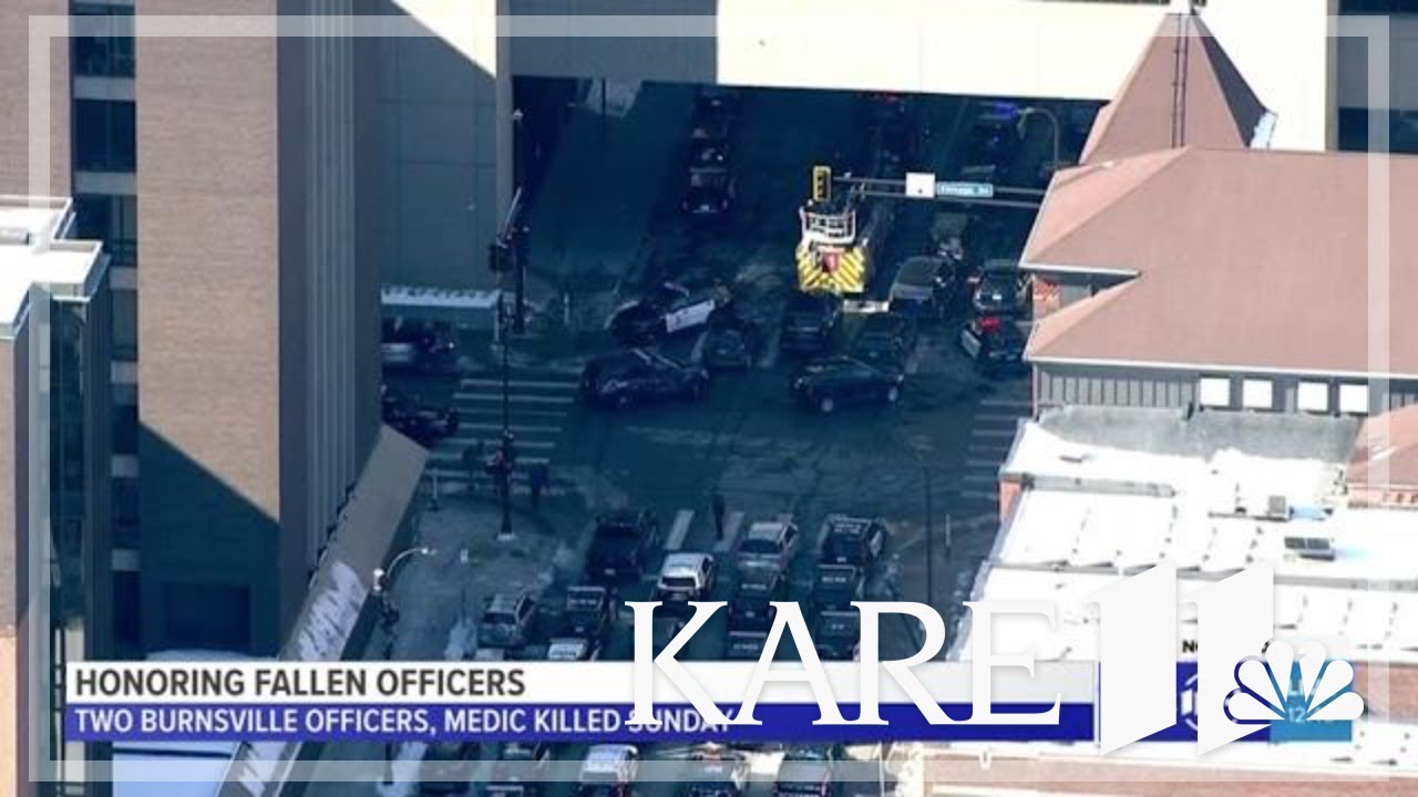 Law enforcement honors fallen comrades in Sunday procession