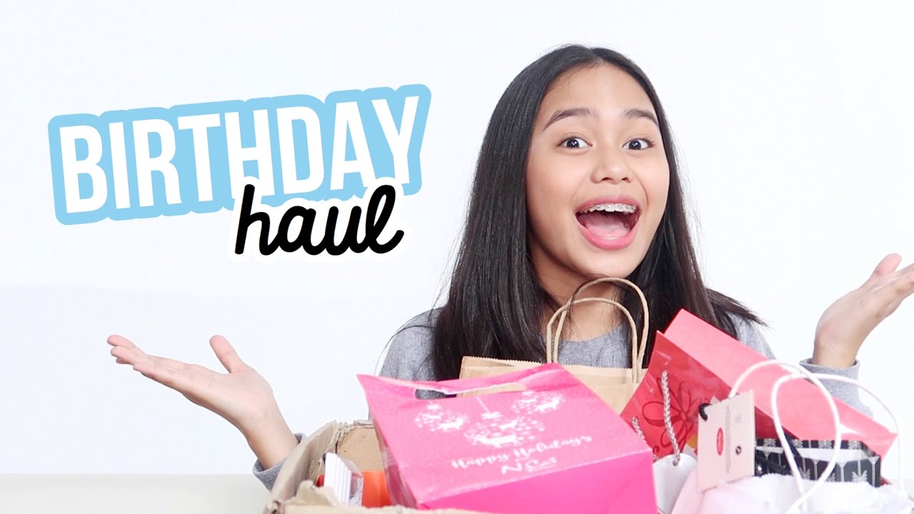 Birthday Haul 2017! (Philippines) | ThatsBella