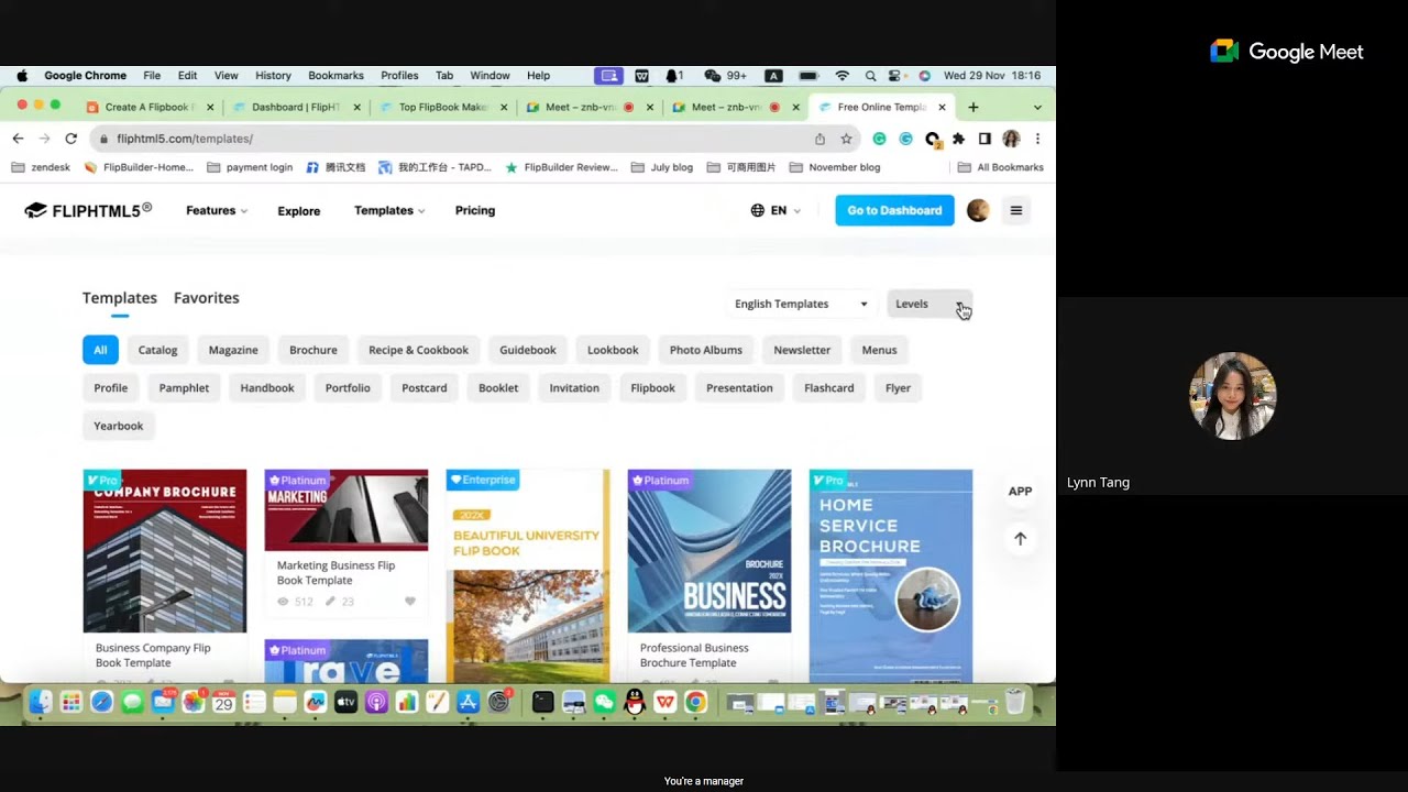 FlipHTML5 Template Onboarding Webinar Nov.29th