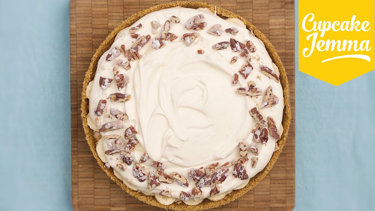 Brilliant Banoffee Pie Recipe | Cupcake Jemma