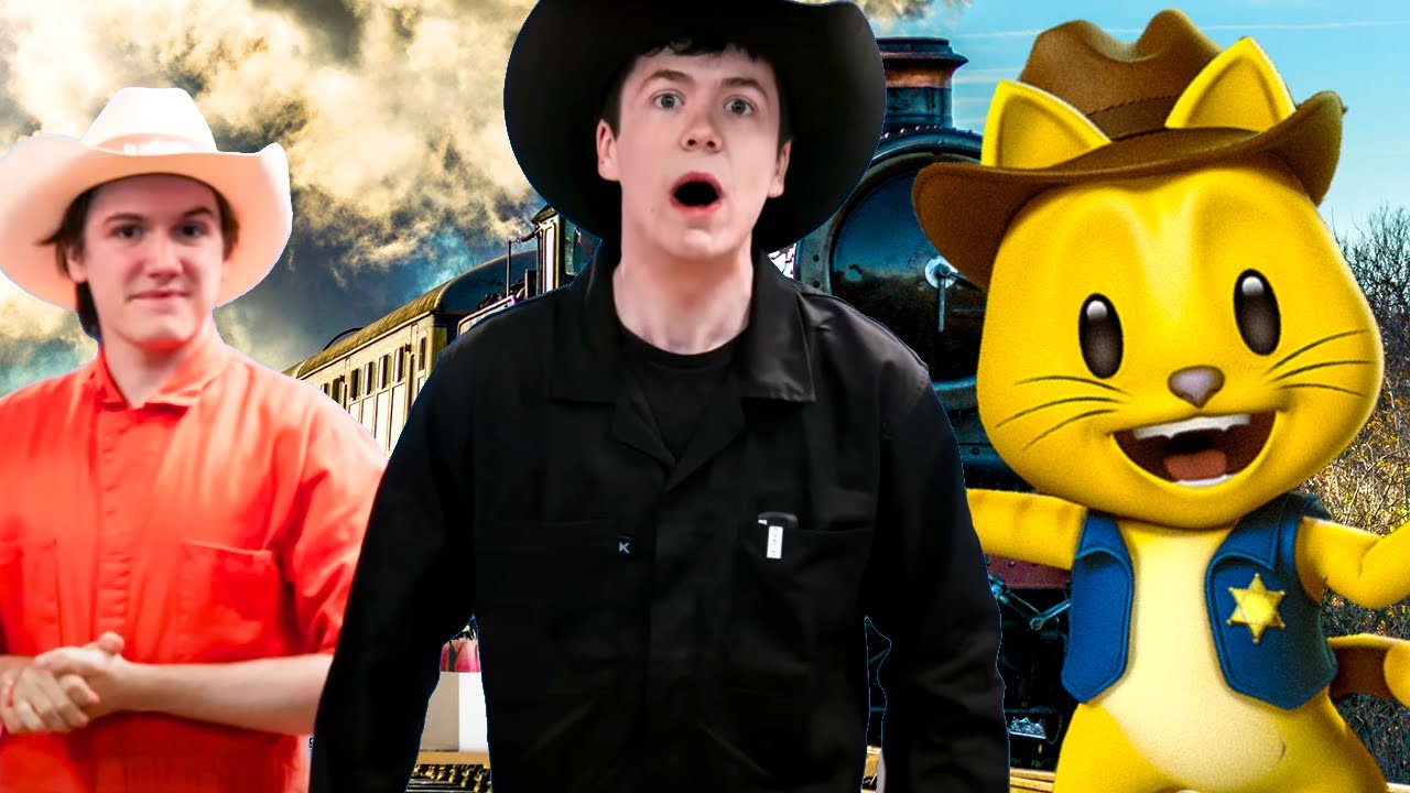 Don't Leave The Train DEAD RAILS Challenge By @NelsonBoys  (Thinknoodles Reacts)