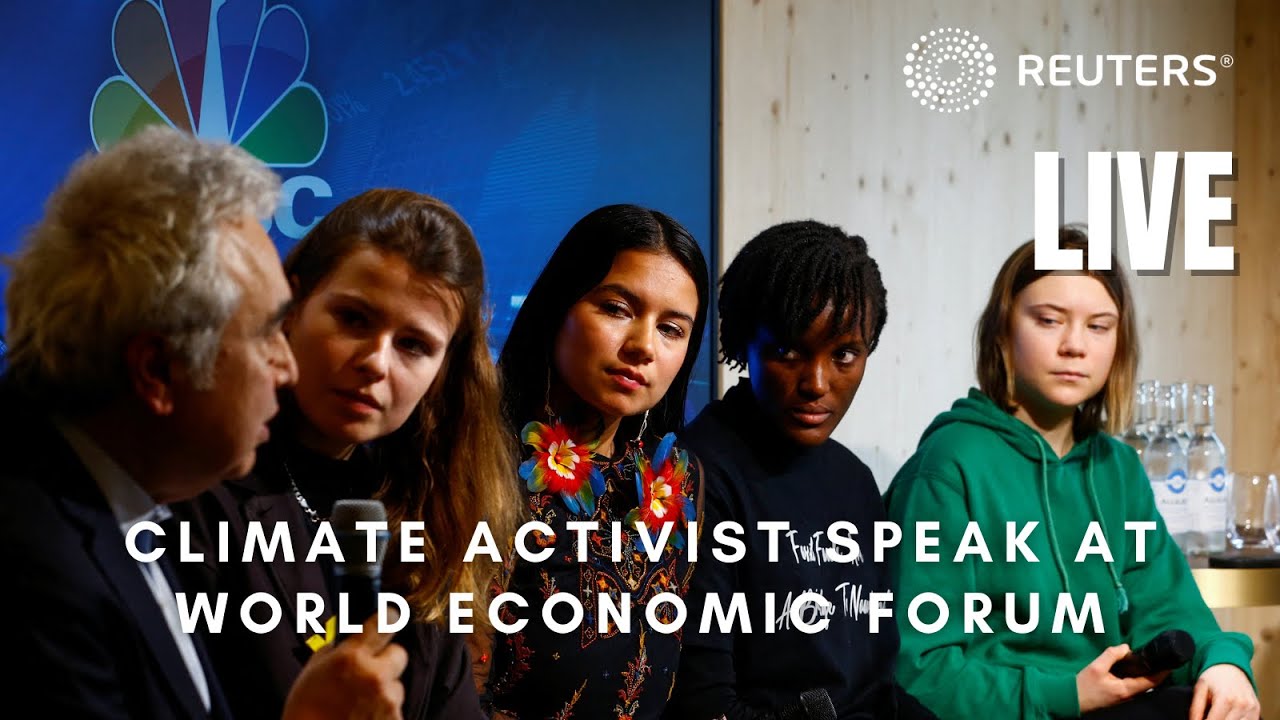 DAVOS LIVE: Greta Thunberg takes part in a WEF event with IEA's Fatih Birol